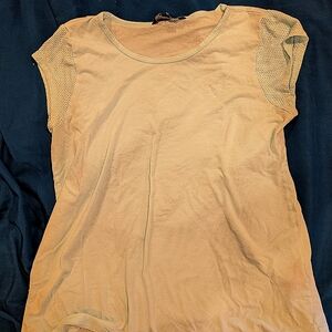 Lauren by Ralph Lauren Shirt sleeve light teal shirt